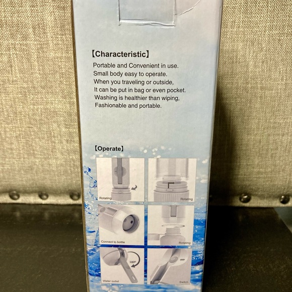Portable Bidet for Travel – Electric Bidet Bottle with CHARGING CORD - NEW - Picture 4 of 5